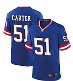 Men & Women & Youth New York Giants #51 Abdul Carter Royal Classic Stitched Game Jersey,baseball caps,new era cap wholesale,wholesale hats